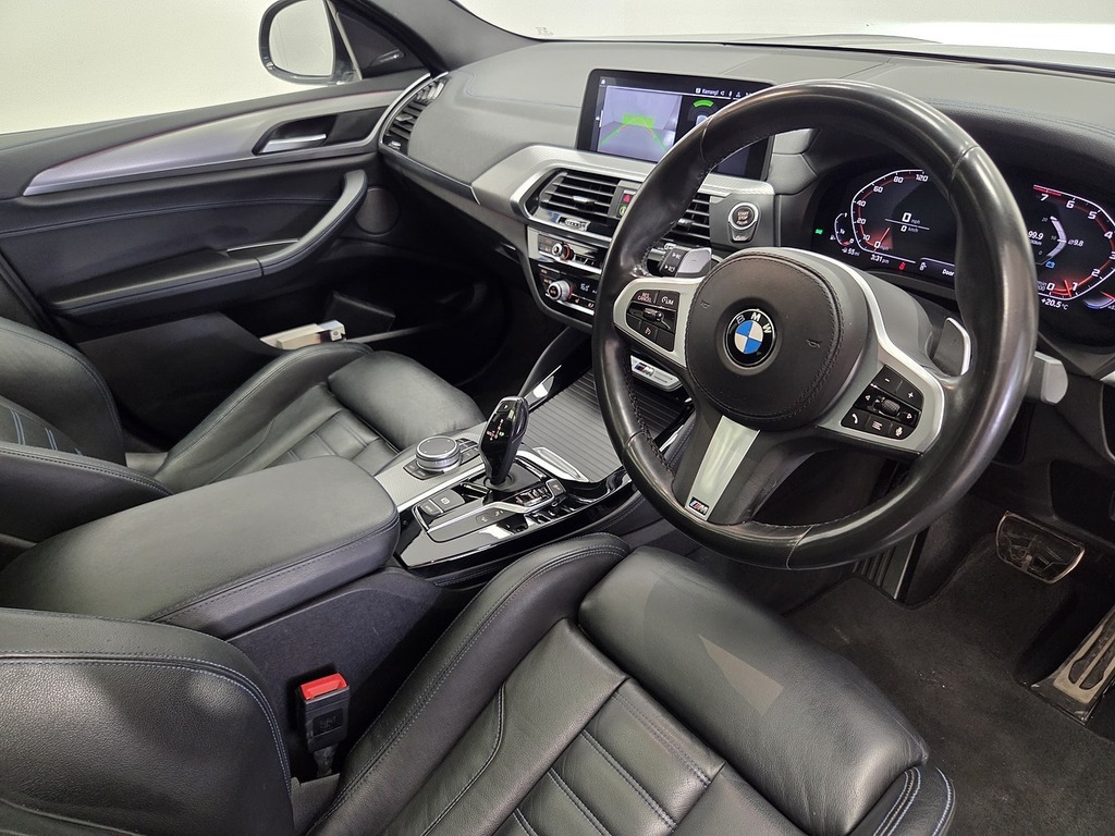 BMW X4 X4 M40d Blue #7