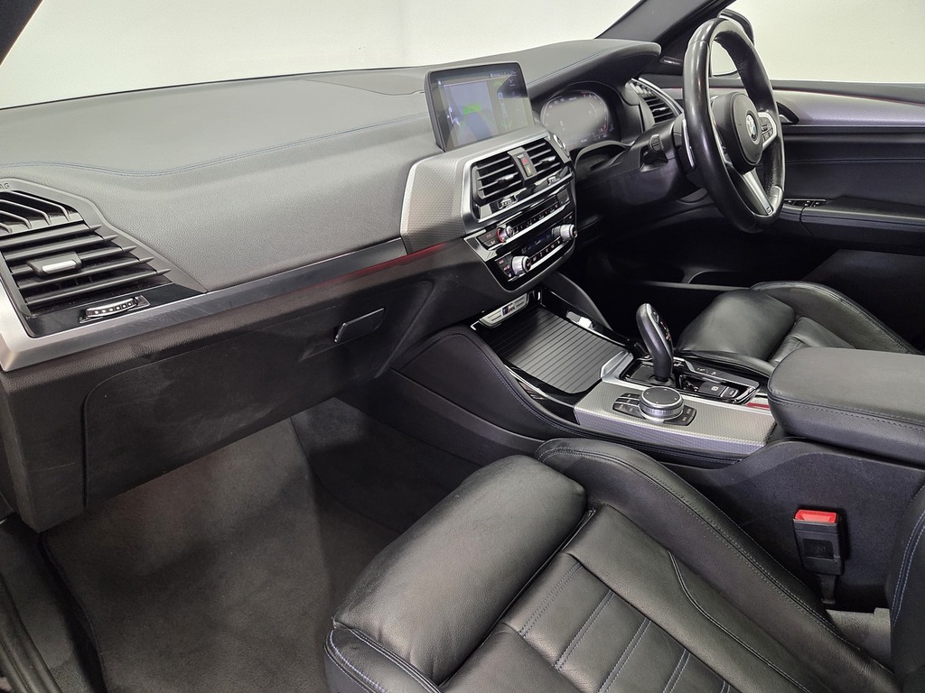BMW X4 X4 M40d Blue #10