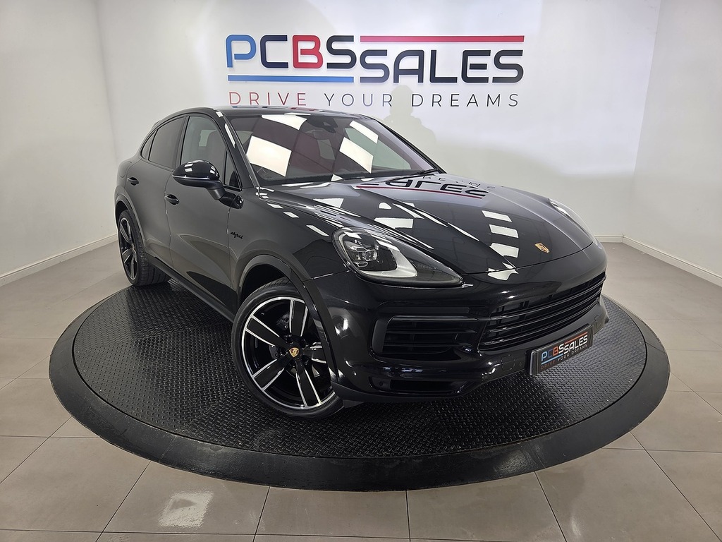 Porsche Cayenne 3.0 V6 E-hybrid 17.9Kwh Coupe Plug-in H Black