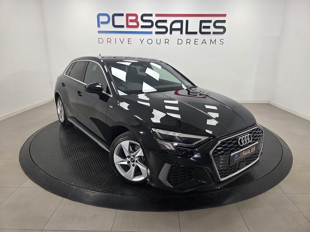 Audi A3 1.4 Tfsie 40 S Line Sportback Plug-in H Black