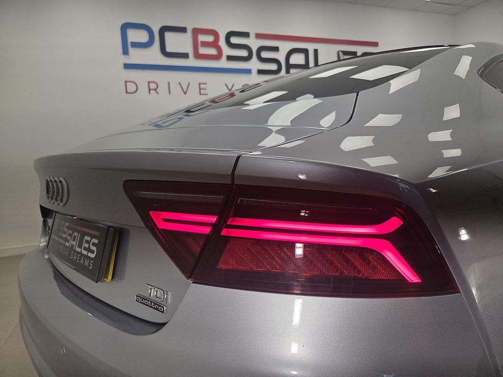 Audi A7 3.0 Bitdi V6 Black Edition Sportback Tiptronic Qua Red #46