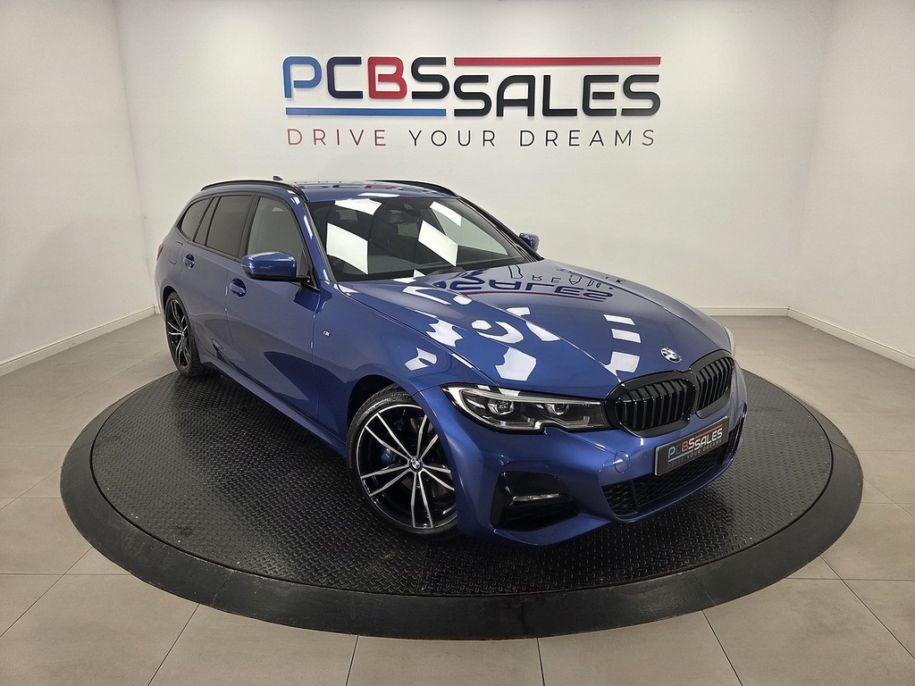 BMW 3 Series 2.0 320D M Sport Touring Euro 6 S Blue