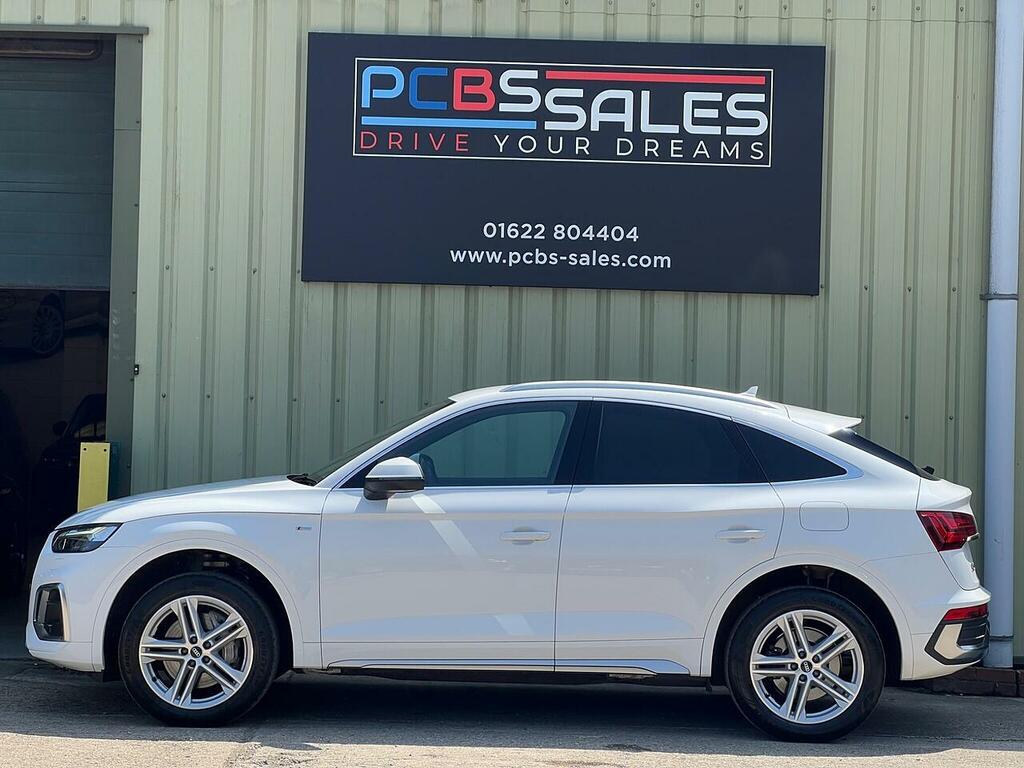 Audi Q5 2.0 Tfsie 50 S Line Sportback Plug-in H White #5