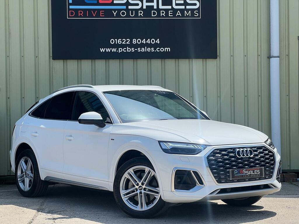 Audi Q5 2.0 Tfsie 50 S Line Sportback Plug-in H White