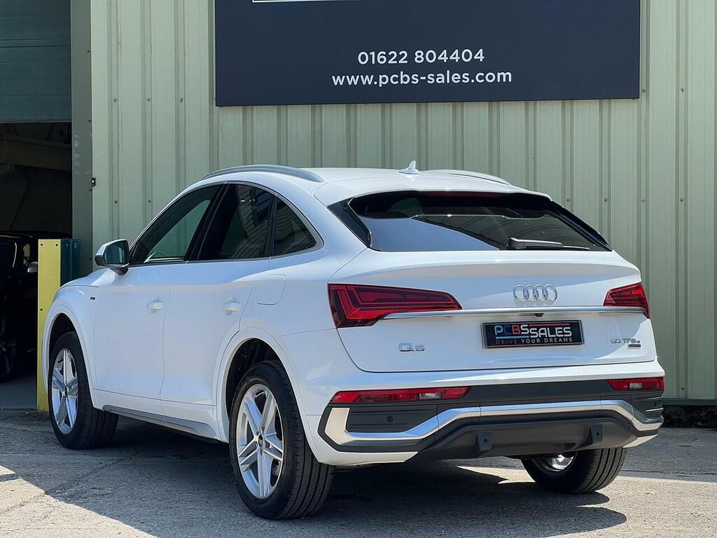 Audi Q5 2.0 Tfsie 50 S Line Sportback Plug-in H White #4