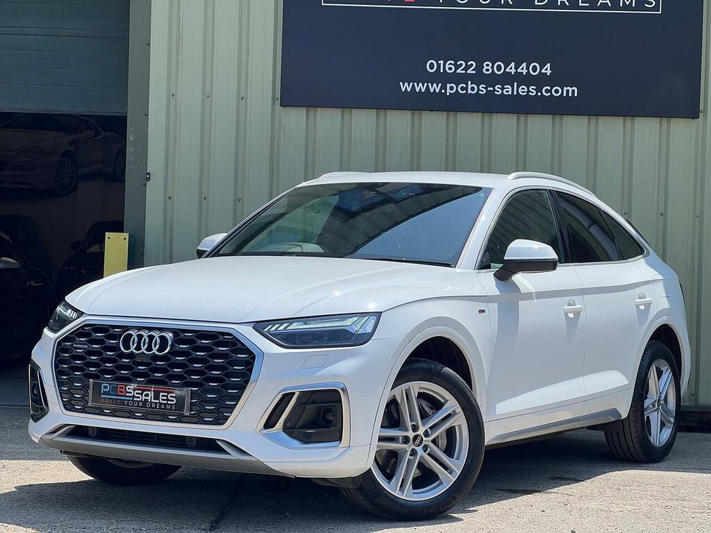 Audi Q5 2.0 Tfsie 50 S Line Sportback Plug-in H White #3