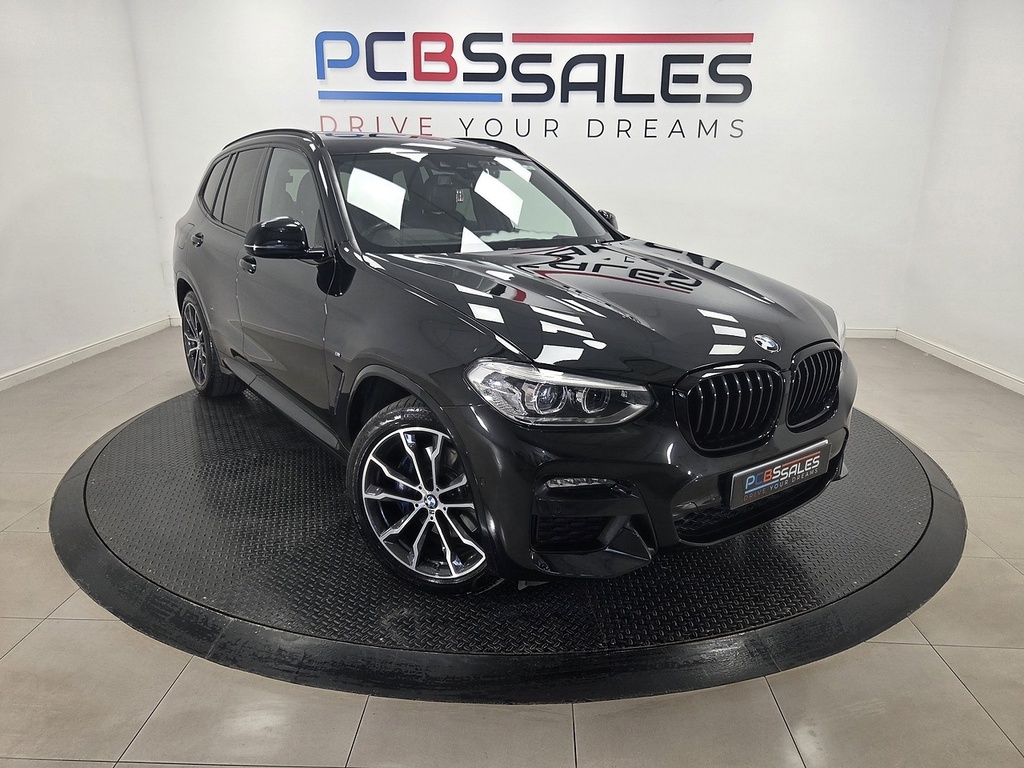 BMW X3 2.0 20D Mht M Sport Suv Hybrid Xdr Black