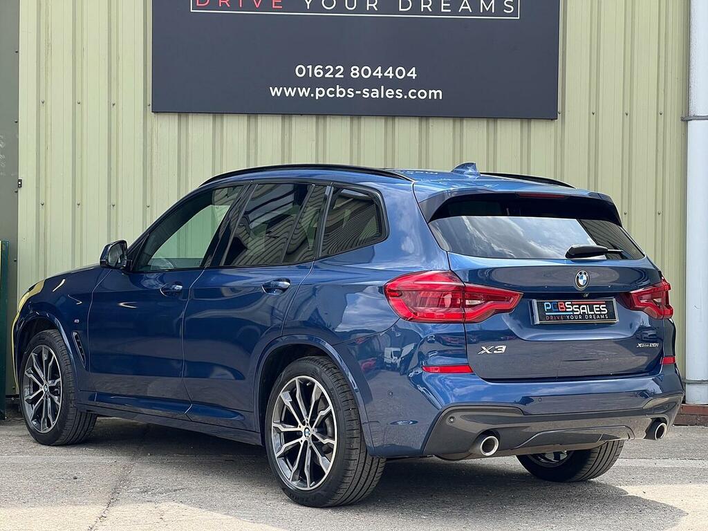 BMW X3 2.0 20I M Sport Suv Xdrive Euro 6 Blue #4