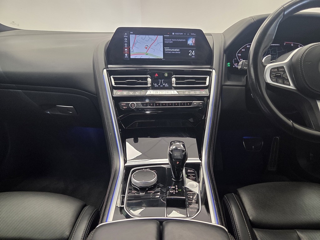 BMW 8 Series Gran Coupe 840D Xdrive Black #27
