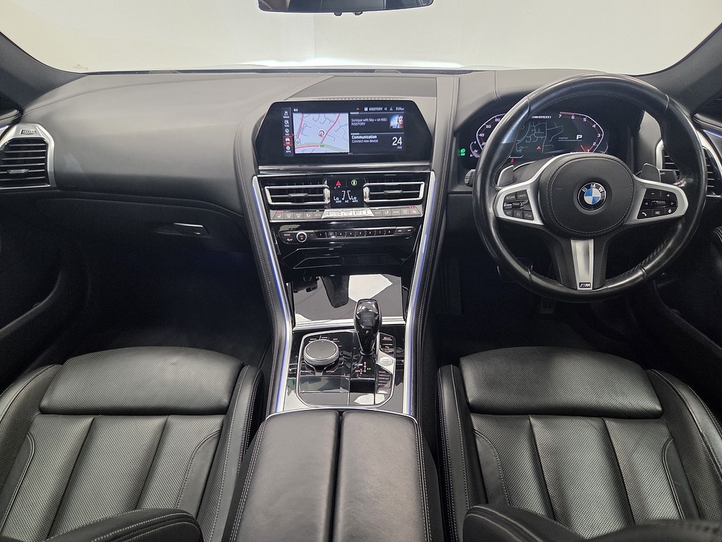 BMW 8 Series Gran Coupe 840D Xdrive Black #23