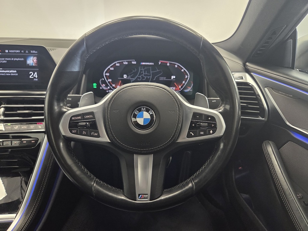 BMW 8 Series Gran Coupe 840D Xdrive Black #24