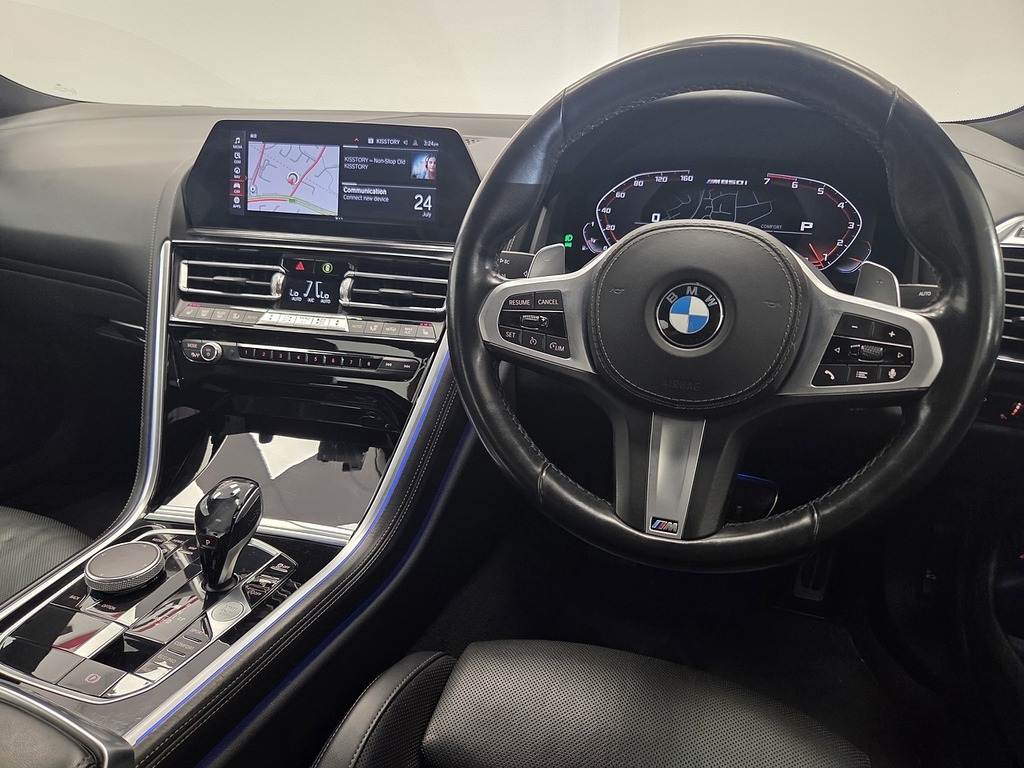 BMW 8 Series Gran Coupe 840D Xdrive Black #26