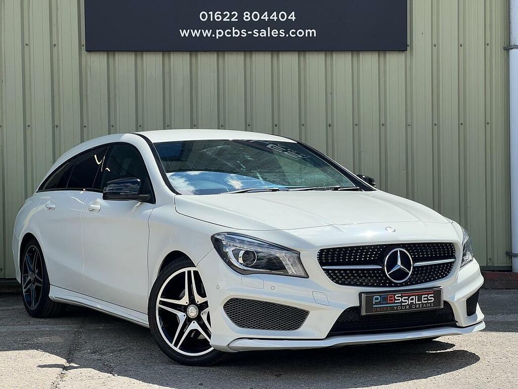 Mercedes-Benz CLA Class 2.1 Cla220d Amg Sport Shooting Brake 7G White
