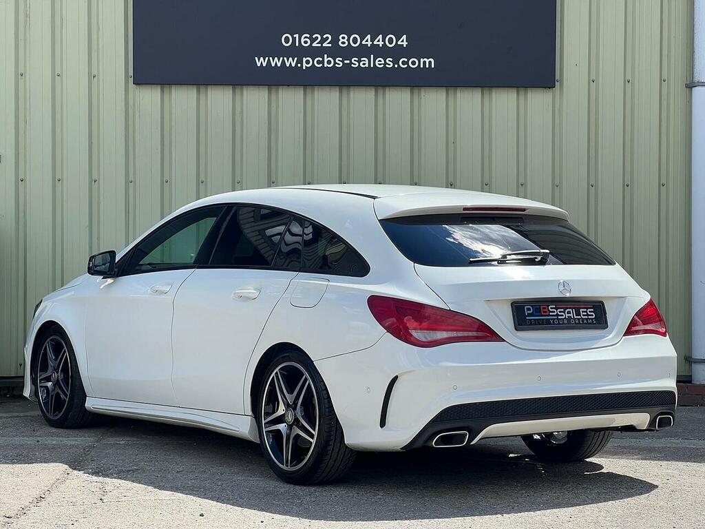 Mercedes-Benz CLA Class 2.1 Cla220d Amg Sport Shooting Brake 7G White #4