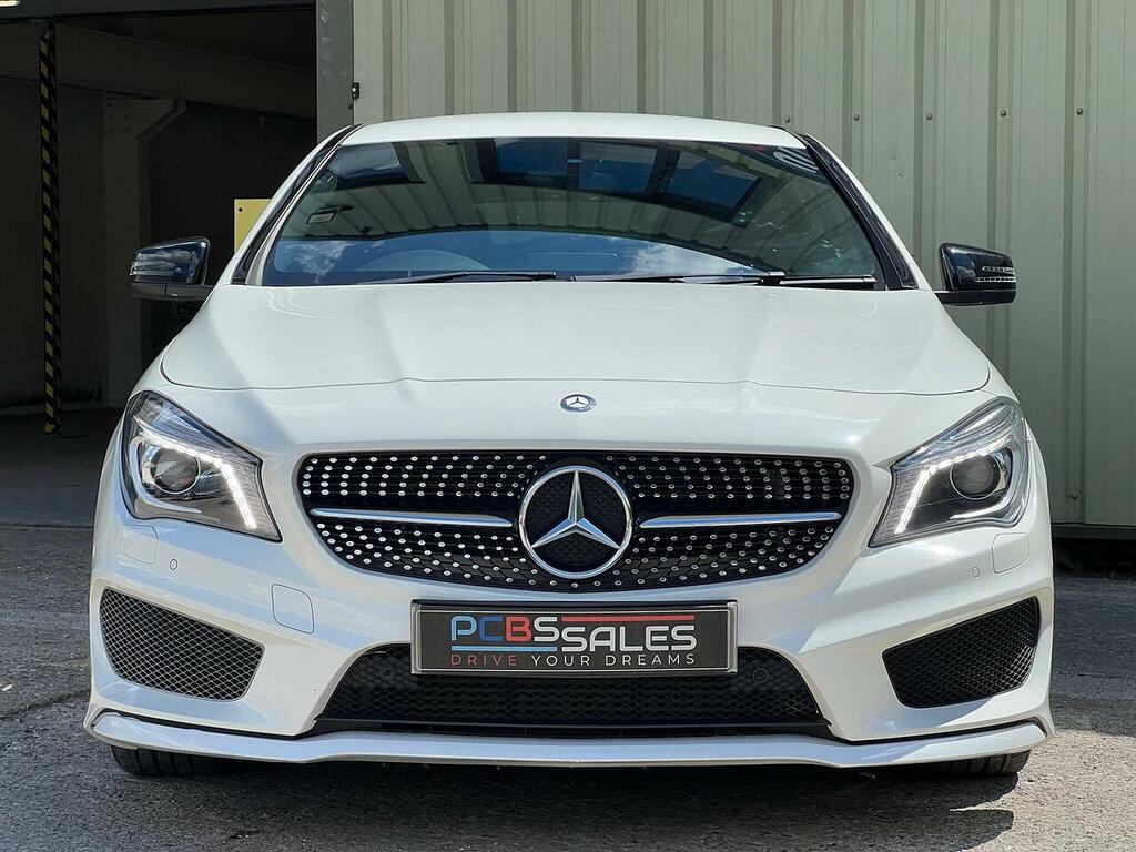 Mercedes-Benz CLA Class 2.1 Cla220d Amg Sport Shooting Brake 7G White #2