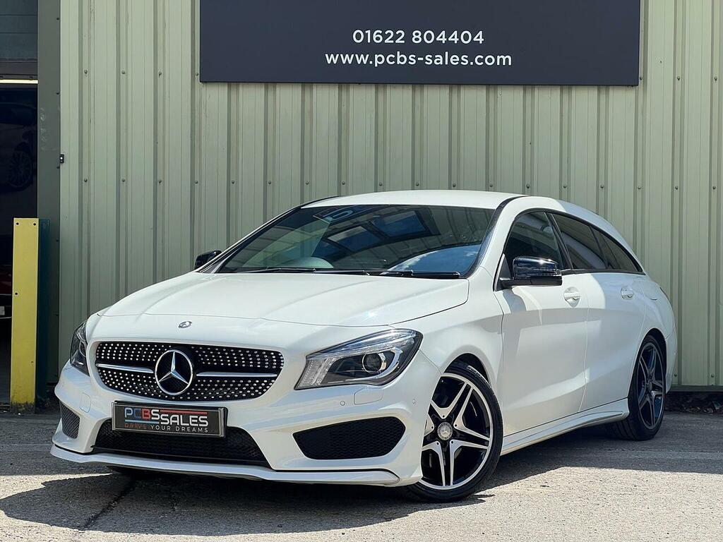 Mercedes-Benz CLA Class 2.1 Cla220d Amg Sport Shooting Brake 7G White #3