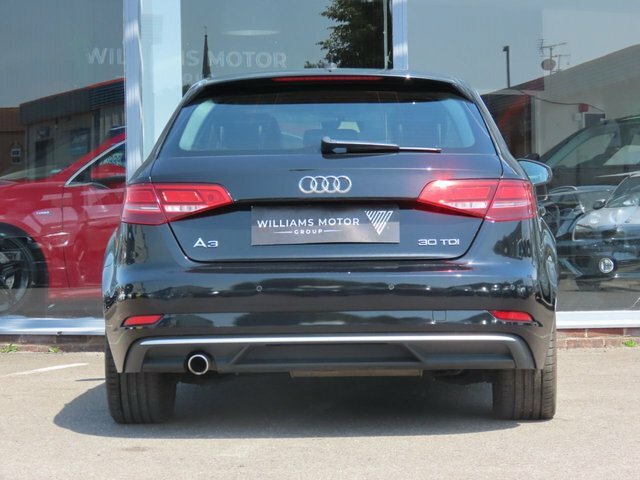 Audi A3 2018 1.6 Tdi 30 Sport Sportback S Troni FG68DMY Black #6
