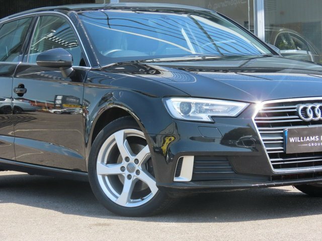 Audi A3 2018 1.6 Tdi 30 Sport Sportback S Troni Black