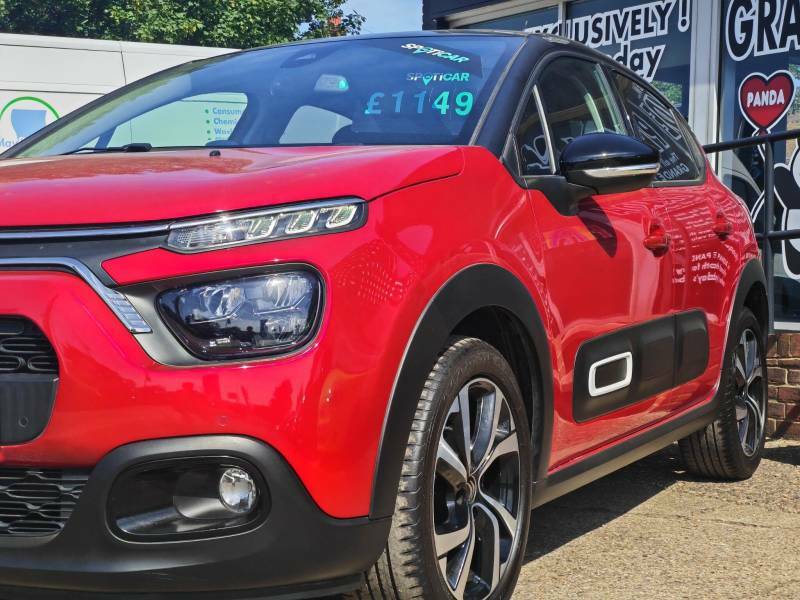 Citroen C3 1.2 Puretech Shine Plus Euro 6 Ss Red #6