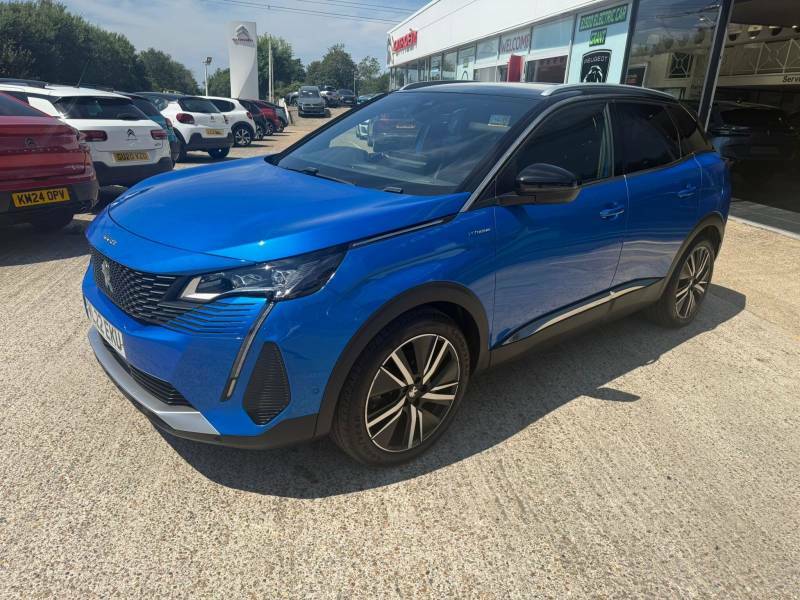 Peugeot 3008 1.6 Hybrid4 300 Gt E-eat8 Blue #3