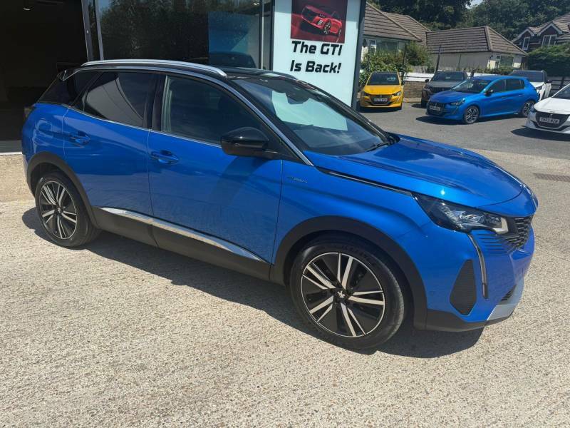 Peugeot 3008 1.6 Hybrid4 300 Gt E-eat8 Blue