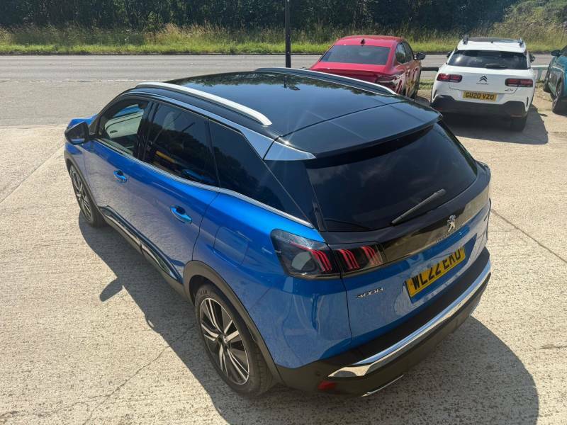 Peugeot 3008 1.6 Hybrid4 300 Gt E-eat8 Blue #4