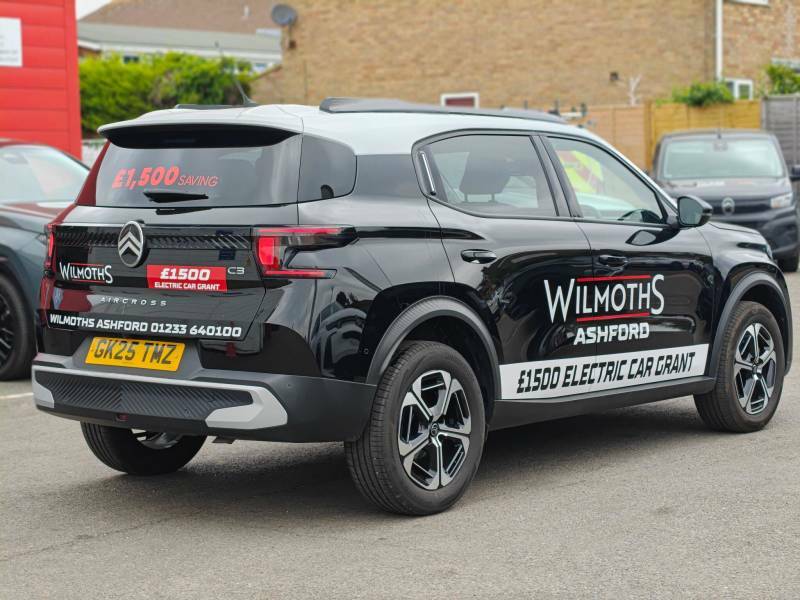Citroen C3 Aircross 1.2 Hybrid Max E-dsc Euro 6 Ss - 2025 25 GK25TMZ Black #3