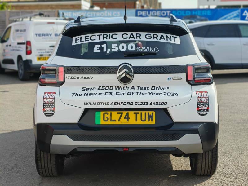Citroen C3 Standard Range 44Kwh Max 11Kw Charger White #3