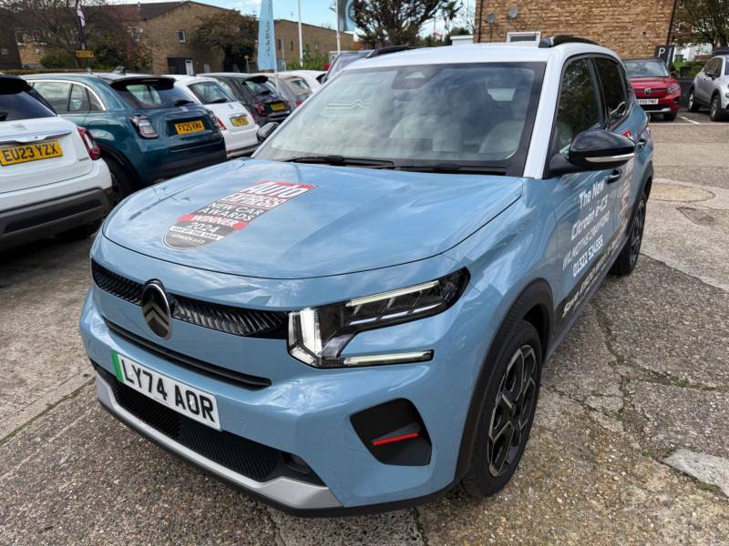 Citroen C3 Standard Range 44Kwh Max 7.4Kw Charger Blue #3