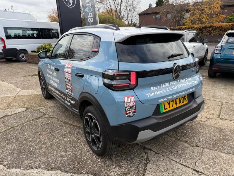 Citroen C3 Standard Range 44Kwh Max 7.4Kw Charger Blue #4