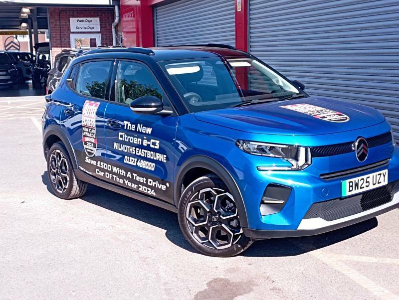 Citroen C3 Standard Range 44Kwh Plus 11Kw Charger Blue #2