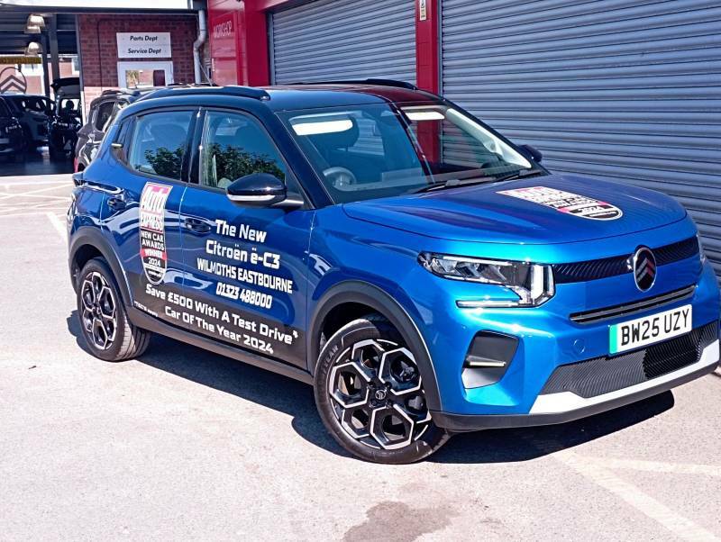 Citroen C3 Standard Range 44Kwh Plus 11Kw Charger Blue