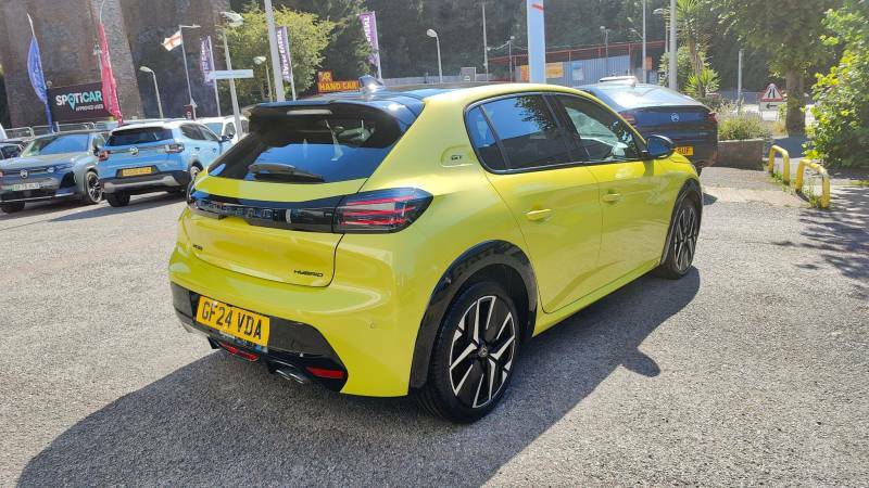 Peugeot 208 1.2 Gt E-dsc6 Euro 6 Ss - 2024 24 GF24VDA Yellow #4