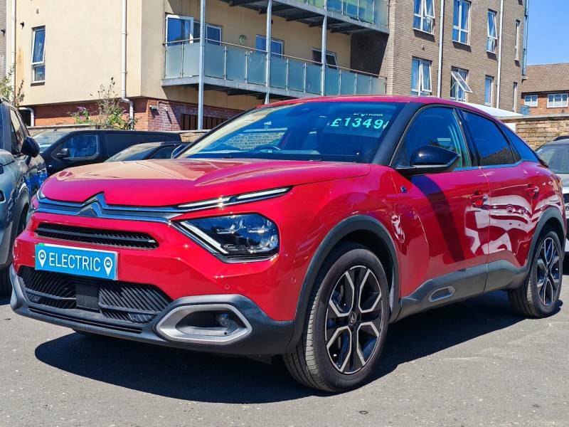 Citroen e-C4 50Kwh Shine Plus 7.4Kw Charger - 2022 Red #3