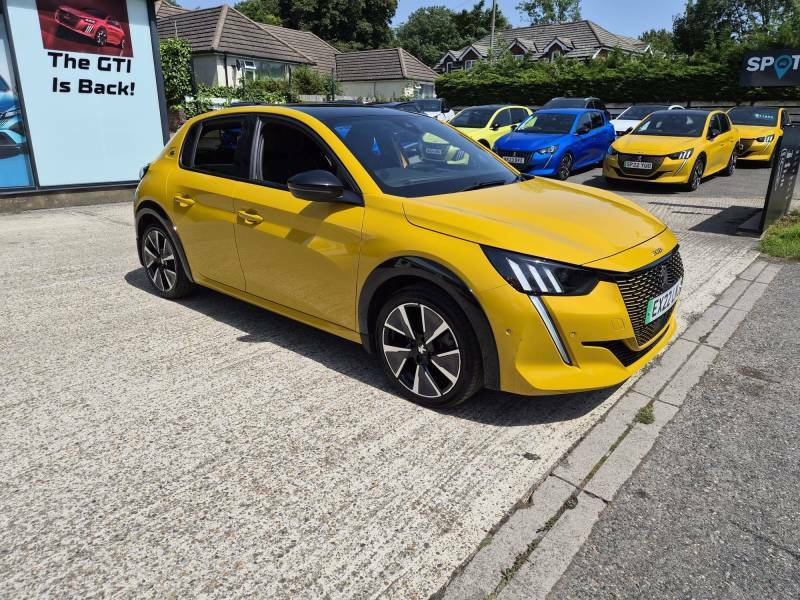 Peugeot e-208 50Kwh Gt Premium - 2022 22 Yellow