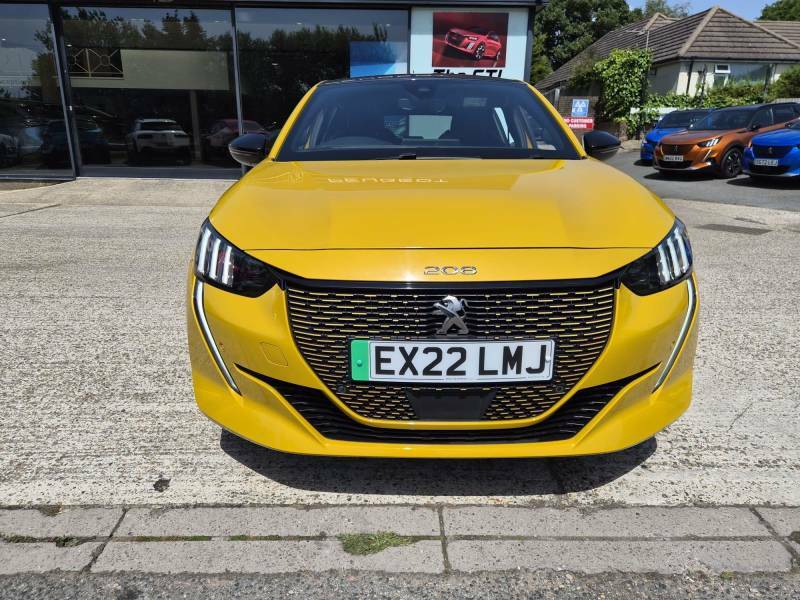 Peugeot e-208 50Kwh Gt Premium - 2022 22 Yellow #3