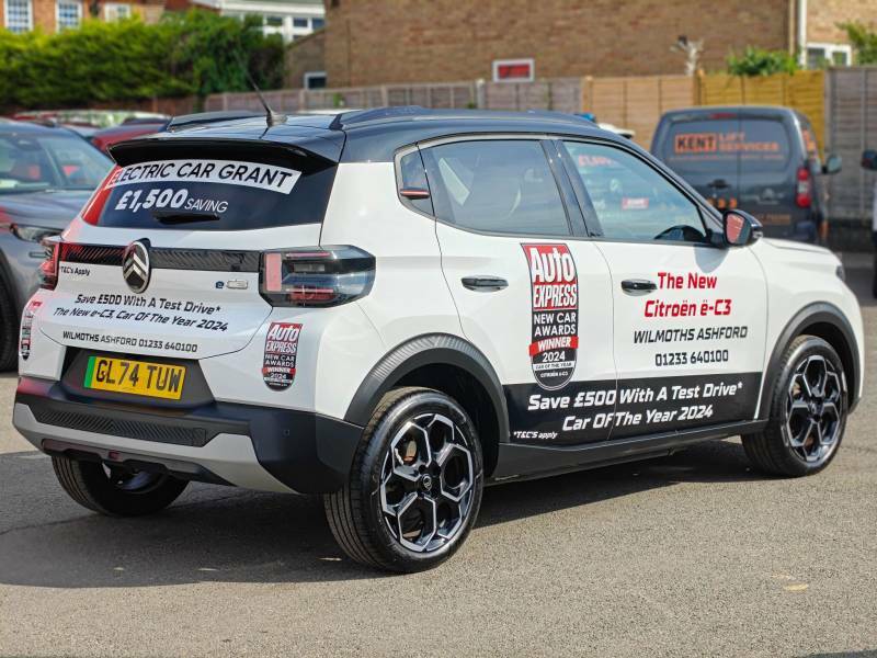 Citroen C3 Standard Range 44Kwh Max 11Kw Charger - GL74TUW White #2