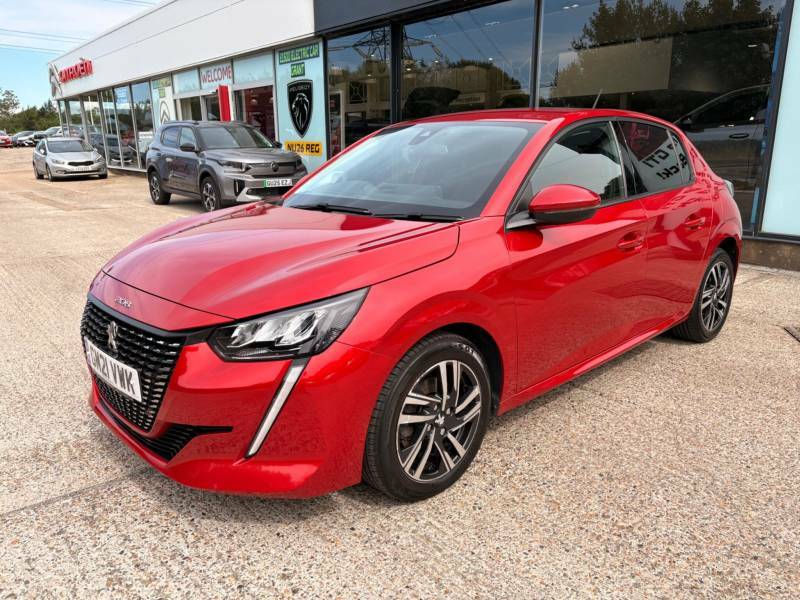 Peugeot 208 1.2 Puretech 100 Allure - 2021 21 GM21VWK Red #3
