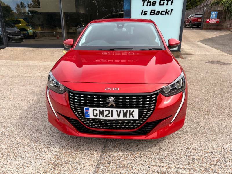 Peugeot 208 1.2 Puretech 100 Allure - 2021 21 GM21VWK Red #2