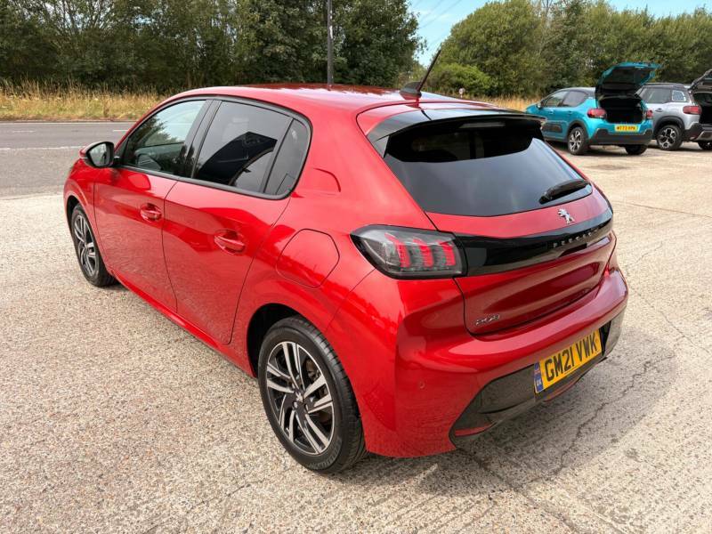 Peugeot 208 1.2 Puretech 100 Allure - 2021 21 GM21VWK Red #4