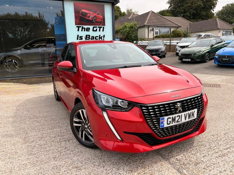 Peugeot 208 1.2 Puretech 100 Allure - 2021 21 GM21VWK Red #5