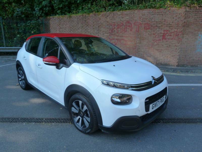 Citroen C3 1.2 Puretech Feel Euro 6 White