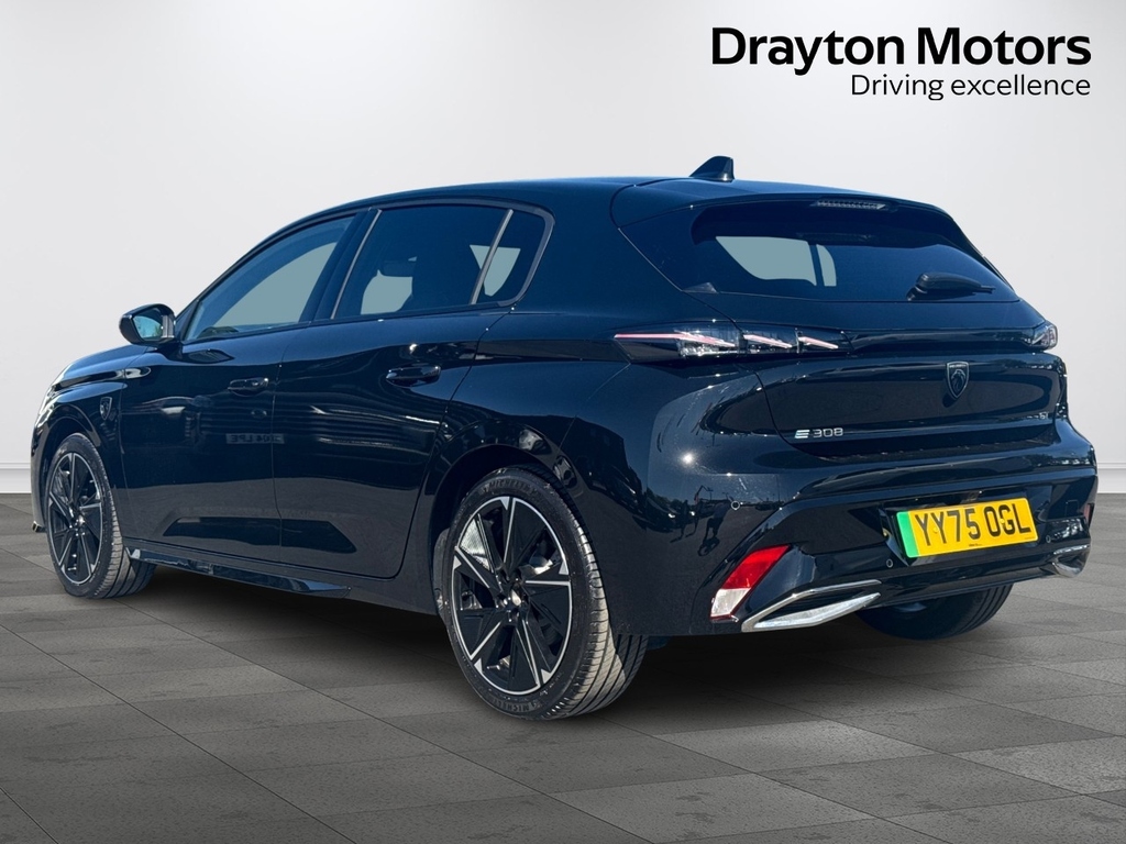 Peugeot 308 54Kwh Gt Hatchback 156 Ps Black #6