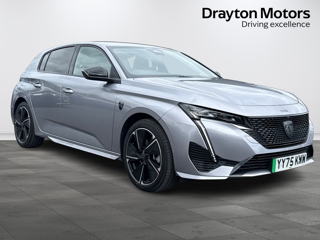 Peugeot 308 54Kwh Gt Hatchback 156 Ps Grey