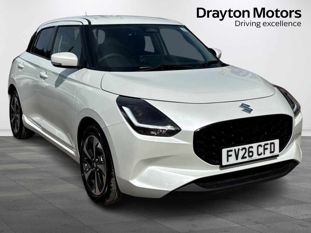 Suzuki Swift 1.2 Mhev Ultra Hatchback Hybrid White