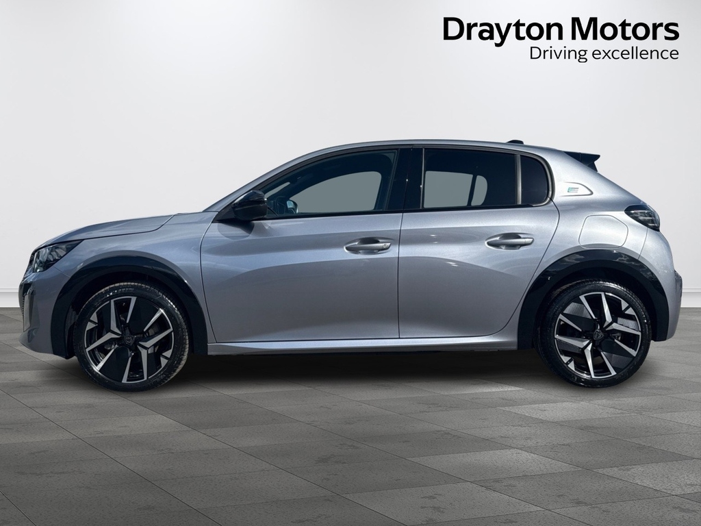 Peugeot e-208 50Kwh Gt Hatchback 11Kw Charger YY26JJZ Grey #5
