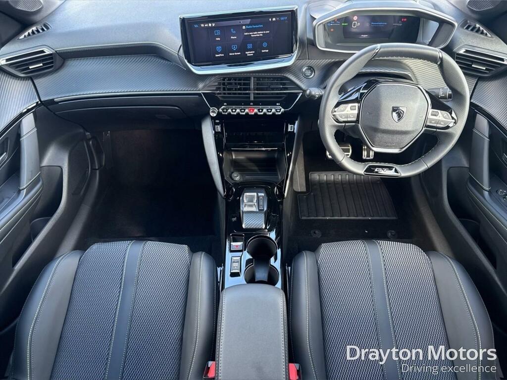 Peugeot e-208 50Kwh Gt Hatchback 11Kw Charger YY26JJZ Grey #2