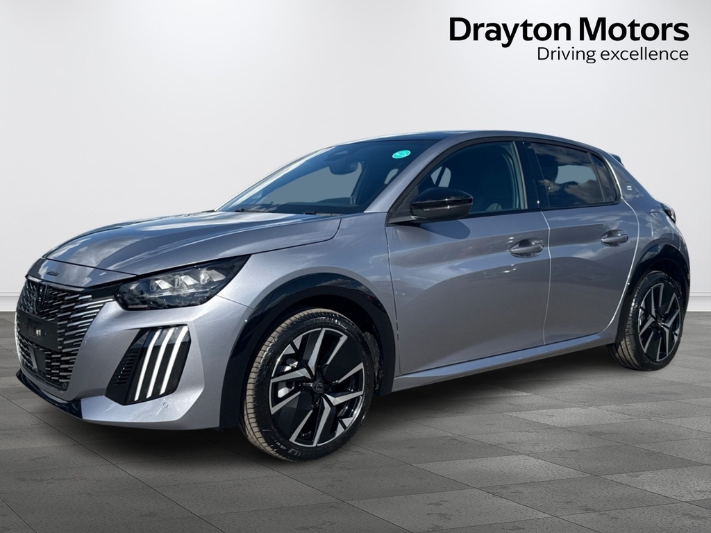 Peugeot e-208 50Kwh Gt Hatchback 11Kw Charger YY26JKE Grey #4