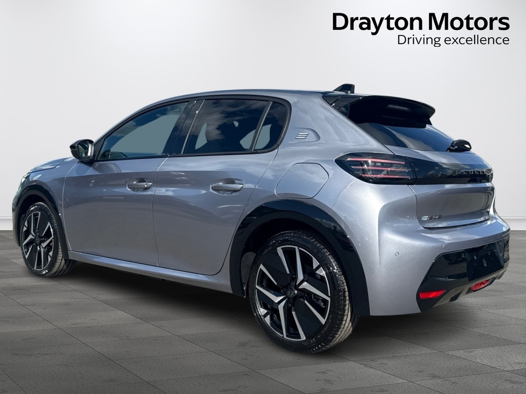 Peugeot e-208 50Kwh Gt Hatchback 11Kw Charger YY26JKE Grey #6
