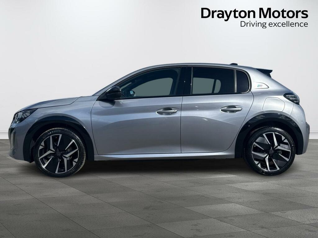 Peugeot e-208 50Kwh Gt Hatchback 11Kw Charger YY26JKE Grey #5